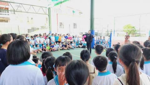 音樂雜技屋-雜技教學部（扯鈴、獨輪車） - 學校單位演出