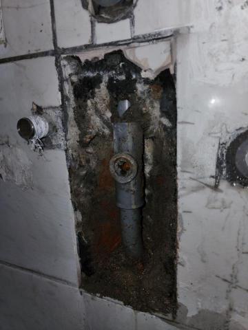 水電葉師傅 - 牙斷的真乾淨，打跟清運比處理問題多出....3倍的錢,水電專業真不值錢