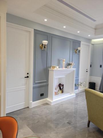 常盛裝潢油漆工程 - 全室造型牆櫃體烤漆