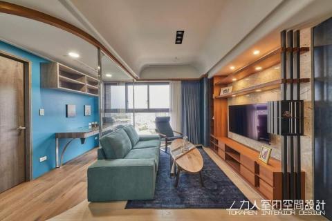 常盛裝潢油漆工程 - 全室弧形造型天花板