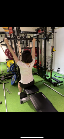 Joey 私人教練 - 背部訓練-滑輪下拉 預防駝背胸悶