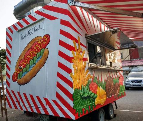 禾沐藝術工作室 - 餐車彩繪1