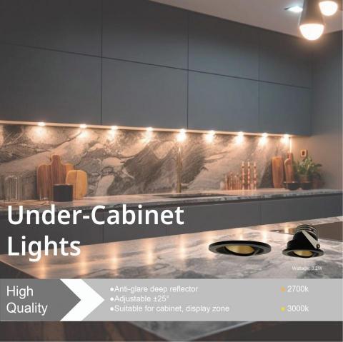 行銷管理一級棒 - Banner設計: Under-cabinet light banner-TJ2 Lighting-LED Manufacturer in Taiwan
