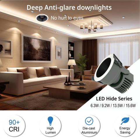行銷管理一級棒 - Banner設計: RD-LED-HIDE downlights-TJ2 Lighting-LED Manufacturer in Taiwan