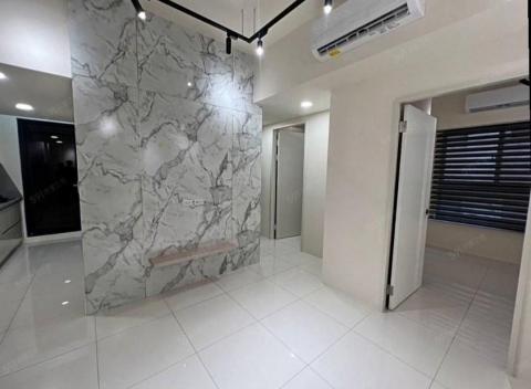 嵐彩有限公司 - 電視牆+冷氣包管+軌道燈+隔間+木作