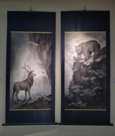 小靜 - 展出水墨作品作品 小靜 - 展出水墨作品作品