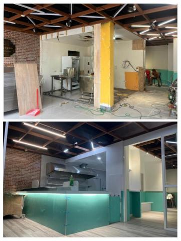 承輝室內裝修工程 - 店面施工前後