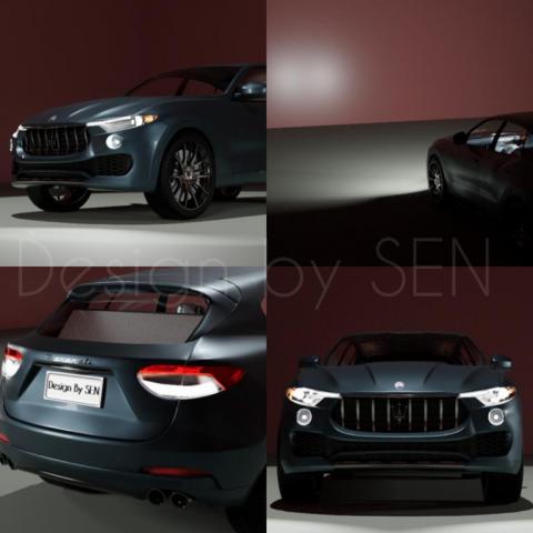 SEN - 使用Blender 建模+渲染