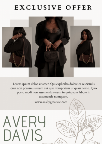 本票出版 - 海報＼DM設計_時尚商品