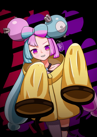 靈靈 - 日系角色插畫~半身