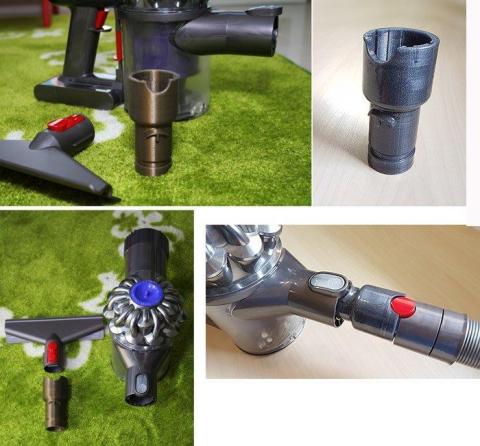 3D Makerstar - 吸塵器轉接頭