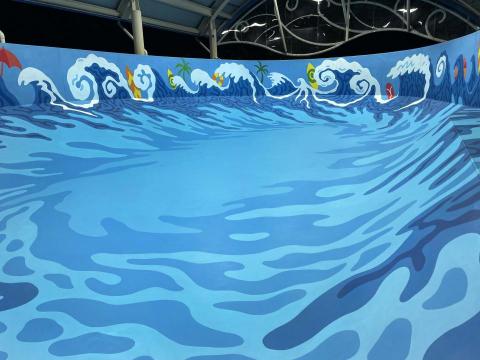 禾沐藝術工作室 - 滑板場彩繪美化