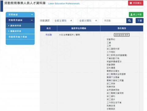 勞資顧問 柯名駿Vic - 勞動部-勞權講師介紹
