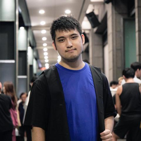 提供剪髮男服務的專家林駿明