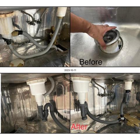 養元水電 - 流理台流理台漏水及排水管更新