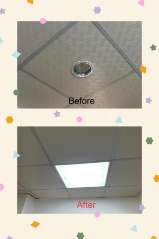 養元水電 - 嵌燈更換平板燈