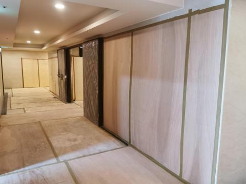 招財貓工程有限公司 - 開工保護不馬虎，連保護都沒有甲醛板，隔壁的保護味道太重了，真是幫屋主擔心，我是木工，最後感謝眾客戶讓我扶持員工的家庭