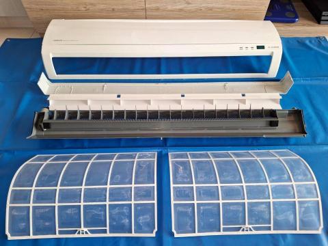 巧福專業冷氣、洗衣機清潔 - 日立分離式冷氣室內機清洗完成