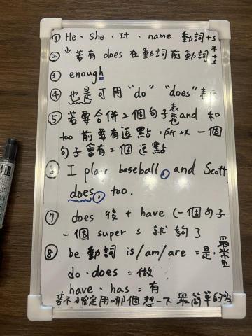 Debby Lin - 大葉國中一年級學生家教重點筆記