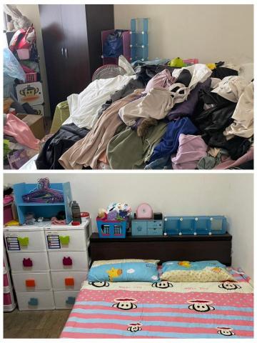 心自由整理美學 - 房間衣物整理及動線調整後的清爽感