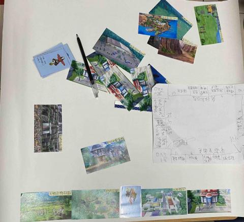 吳欣儒 - 寶可夢大富翁未完工時，小朋友非常喜歡，可利用遊戲複習月考