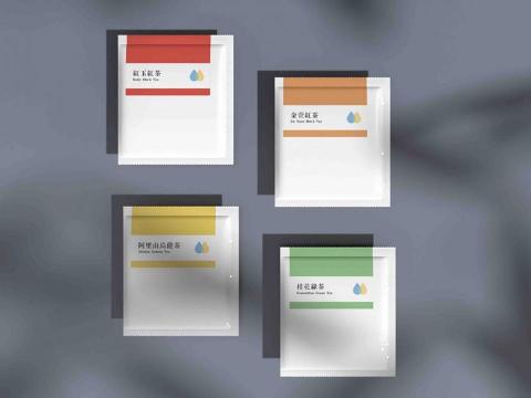 李祐慈 - 茶包包裝設計渲染