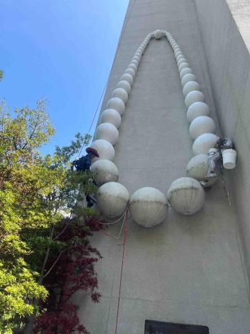 外牆防水 鼎匠高空有限公司 - S Hotel 特殊造型油漆