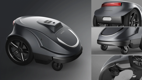 比佐設計有限公司 - 除草機器人
外觀設計、色彩計畫、產品動畫