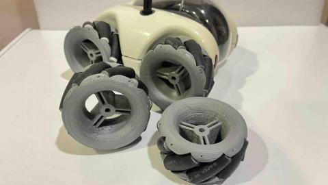 3D Makerstar - 搖控車輪（多向輪）