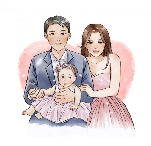 那兒人像/似顏繪 - 值得留下美好回憶的婚禮