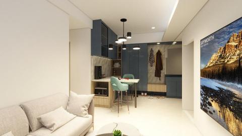 林子菱 - 玄關櫃+餐邊櫃結合