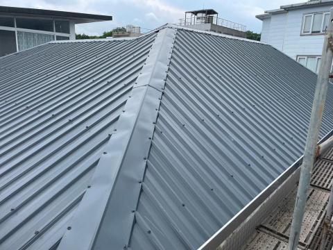 吳彥臻 - 七堵鐵皮屋頂施作