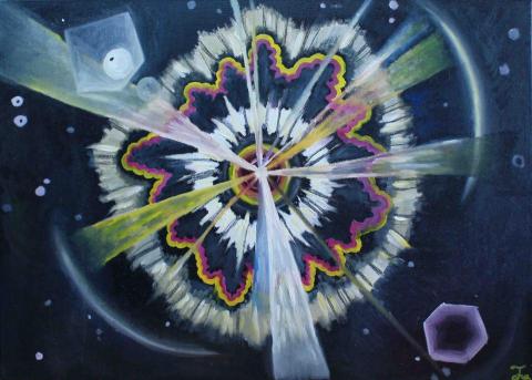 棋棋老師 - 油畫 棋棋老師 - 油畫