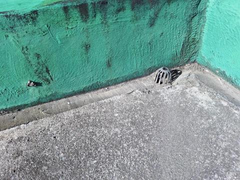 凡來商行 - 天台排水孔清潔維護（後）