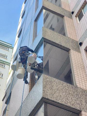 郭圓圓 - 大樓外牆玻璃犀利康作業 郭圓圓 - 大樓外牆玻璃犀利康作業