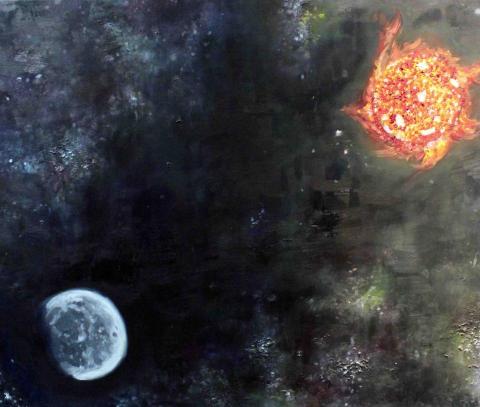 棋棋老師 - 油畫 棋棋老師 - 油畫