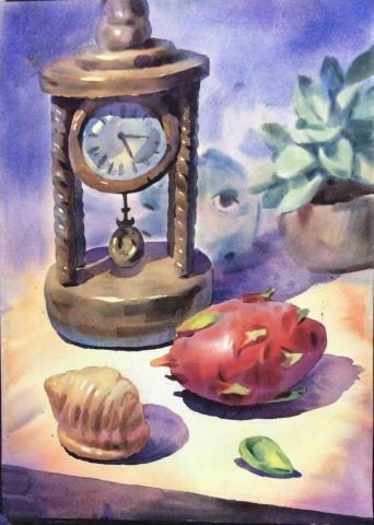 lee kai - 升大學術科考題示範（水彩）