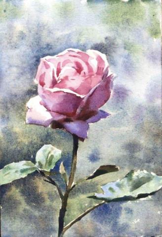 lee kai - 水彩課堂教學示範