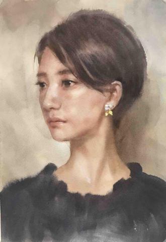 lee kai - 人物水彩