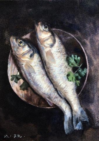 lee kai - 水彩靜物