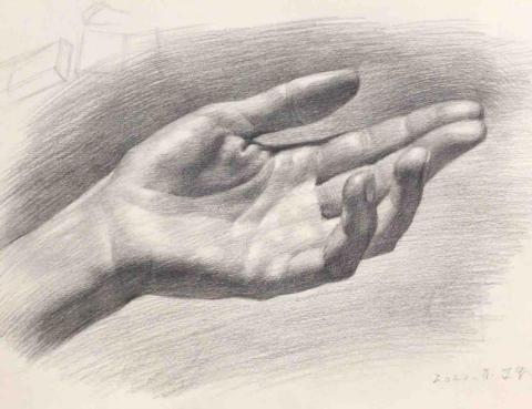 lee kai - 課堂素描示範（鉛筆）