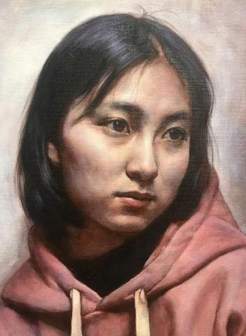 lee kai - 人物油畫