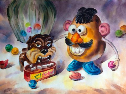 美術家教、繪畫老師 - 小彥 - 升學考試 水彩 