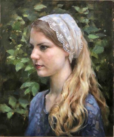 lee kai - 人物油畫