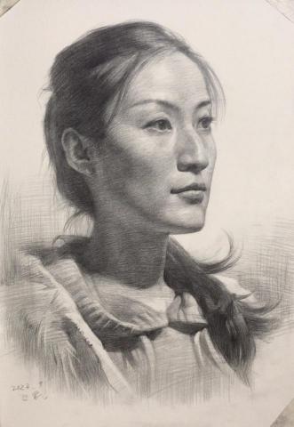 lee kai - 人物素描（鉛筆）