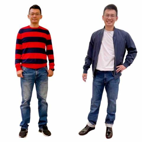 光希形象管理學院 - 台味恢復中心的靖家是一位專業物理治療師和老闆-透過形象改造讓冷色調夏天屬性的自己休閒服更能展現紳士品味喔！