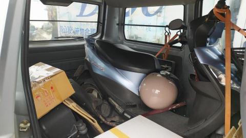 一台車凸歸呆丸 - 機車及行李長途運輸，岡山到觀音