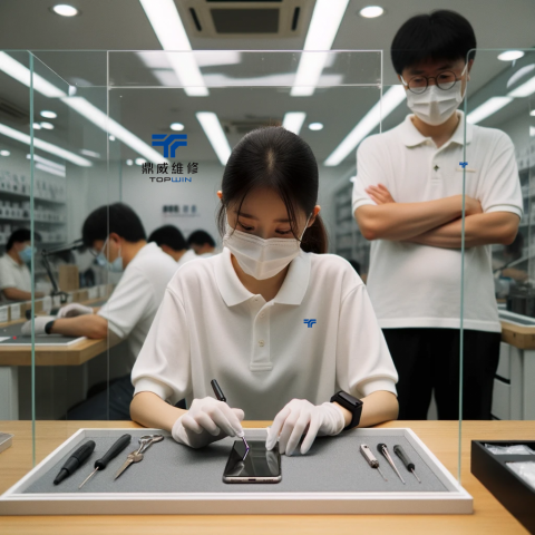 鼎威維修 (裕誠店)使用蘋果授權原廠零件iPhone維修 - 