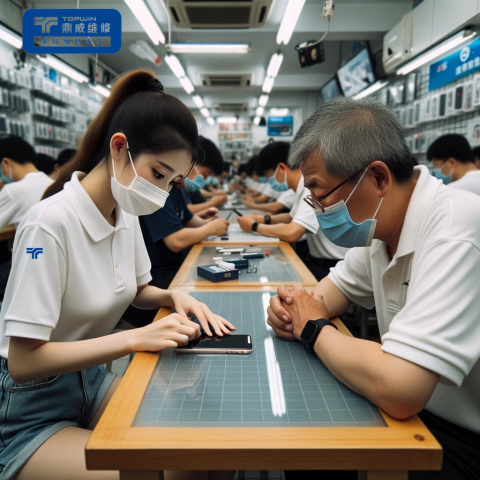 鼎威維修 (五權店)使用蘋果授權原廠零件iPhone維修 - 