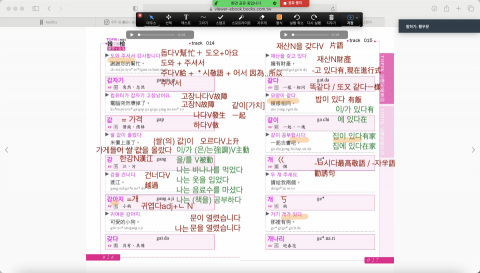 U MU 1:1 線上韓語教學 - 使用ZOOM分享畫面線上教學,提升學習效率